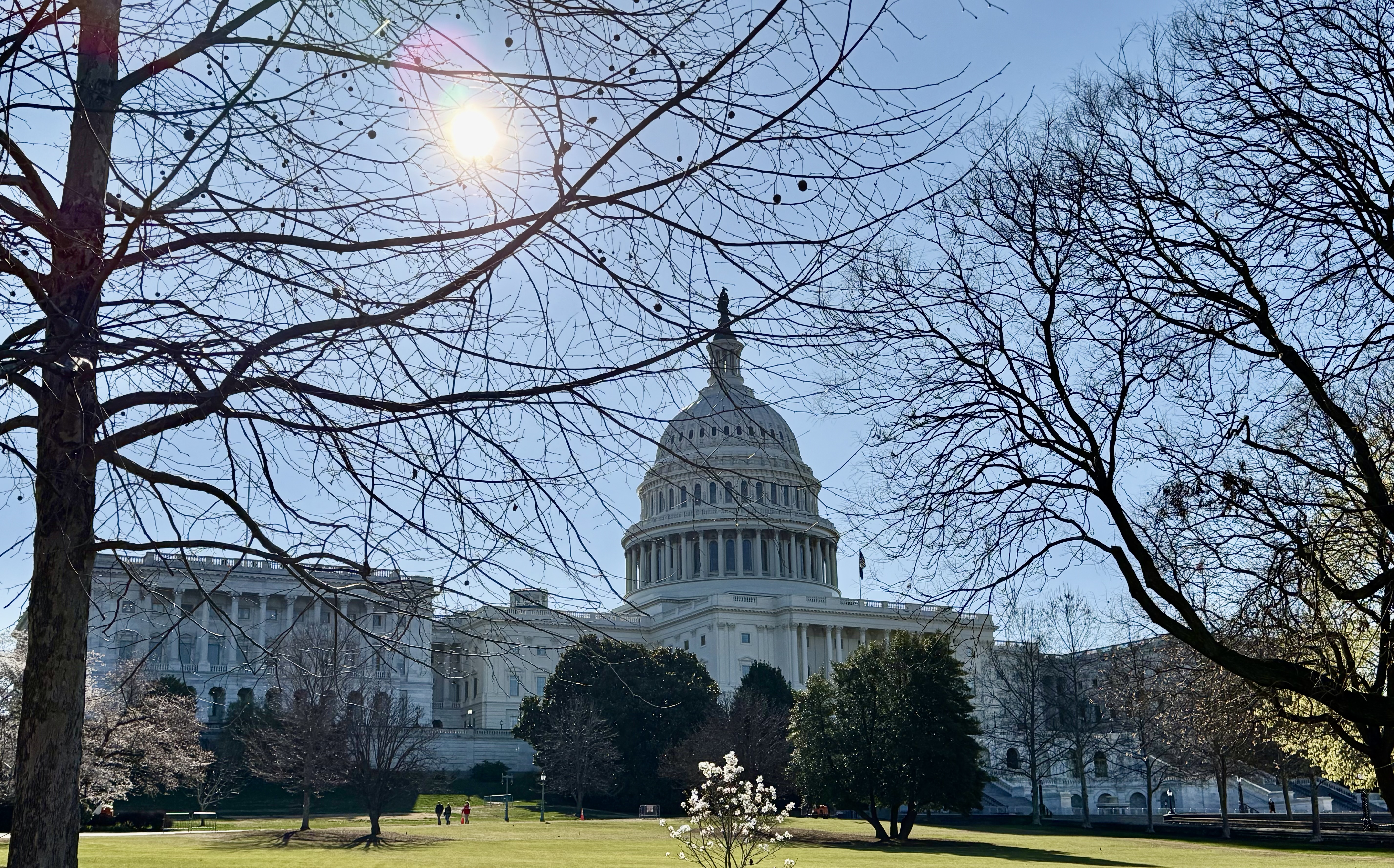 capitol hill early in the morning