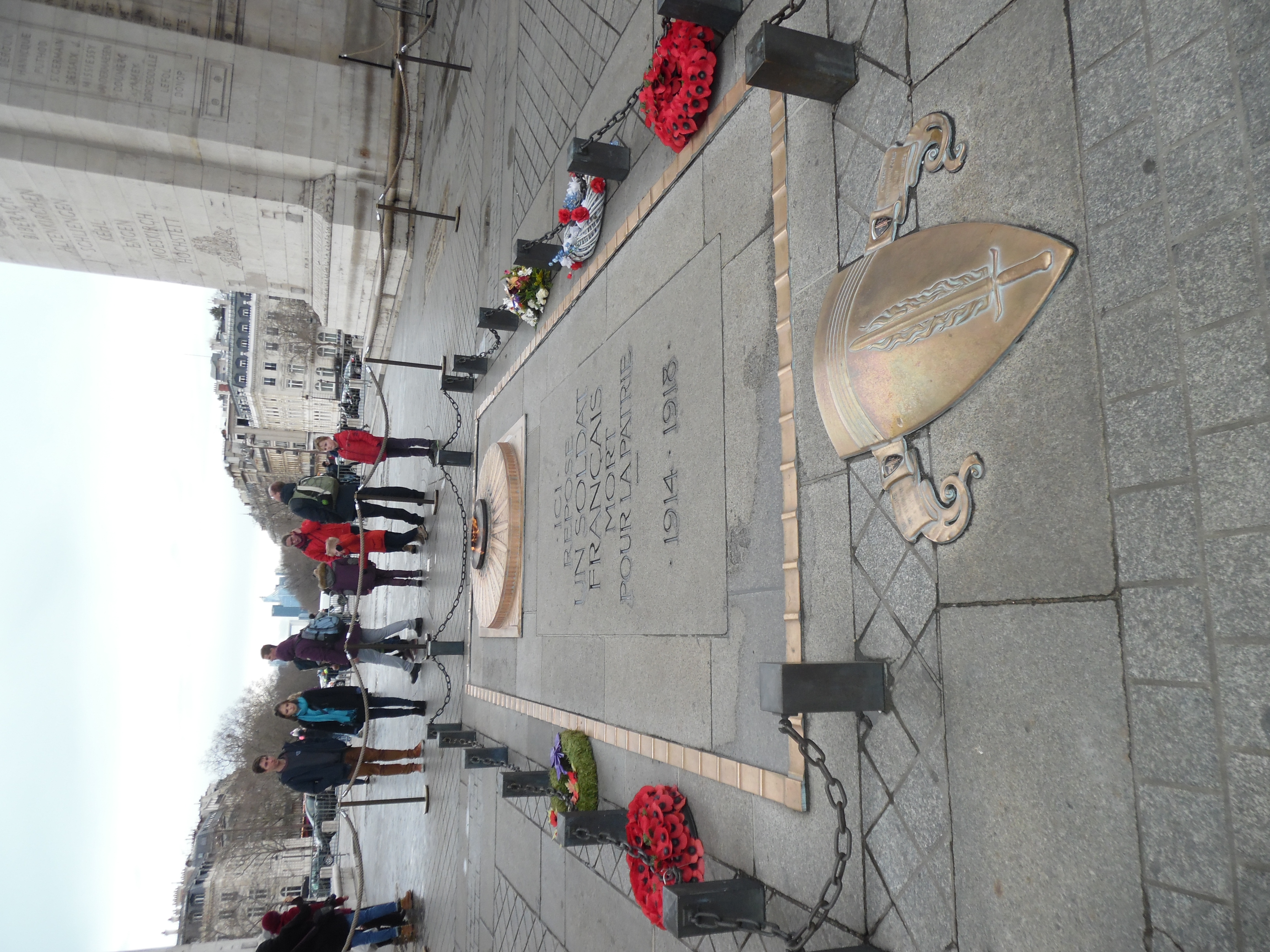 grave of the fallen soldier