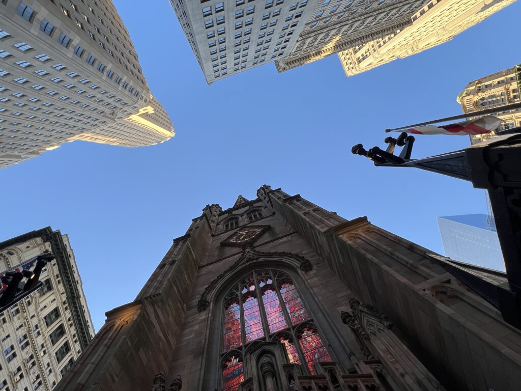 trinity church on wall street