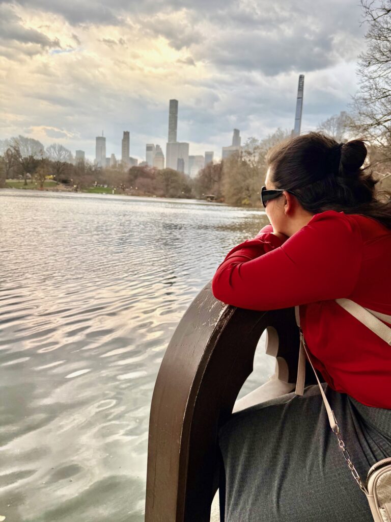 me dreaming in central park