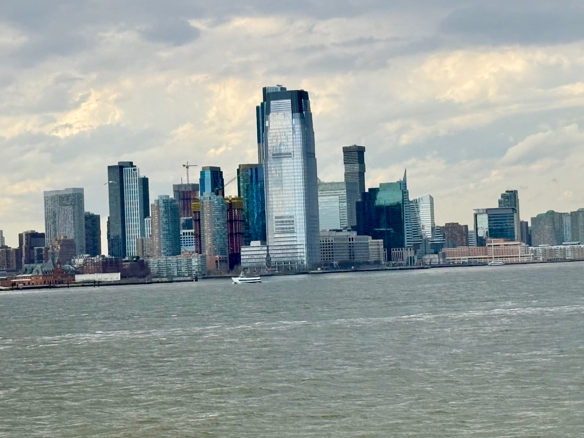 new jersey as seen from the ferry