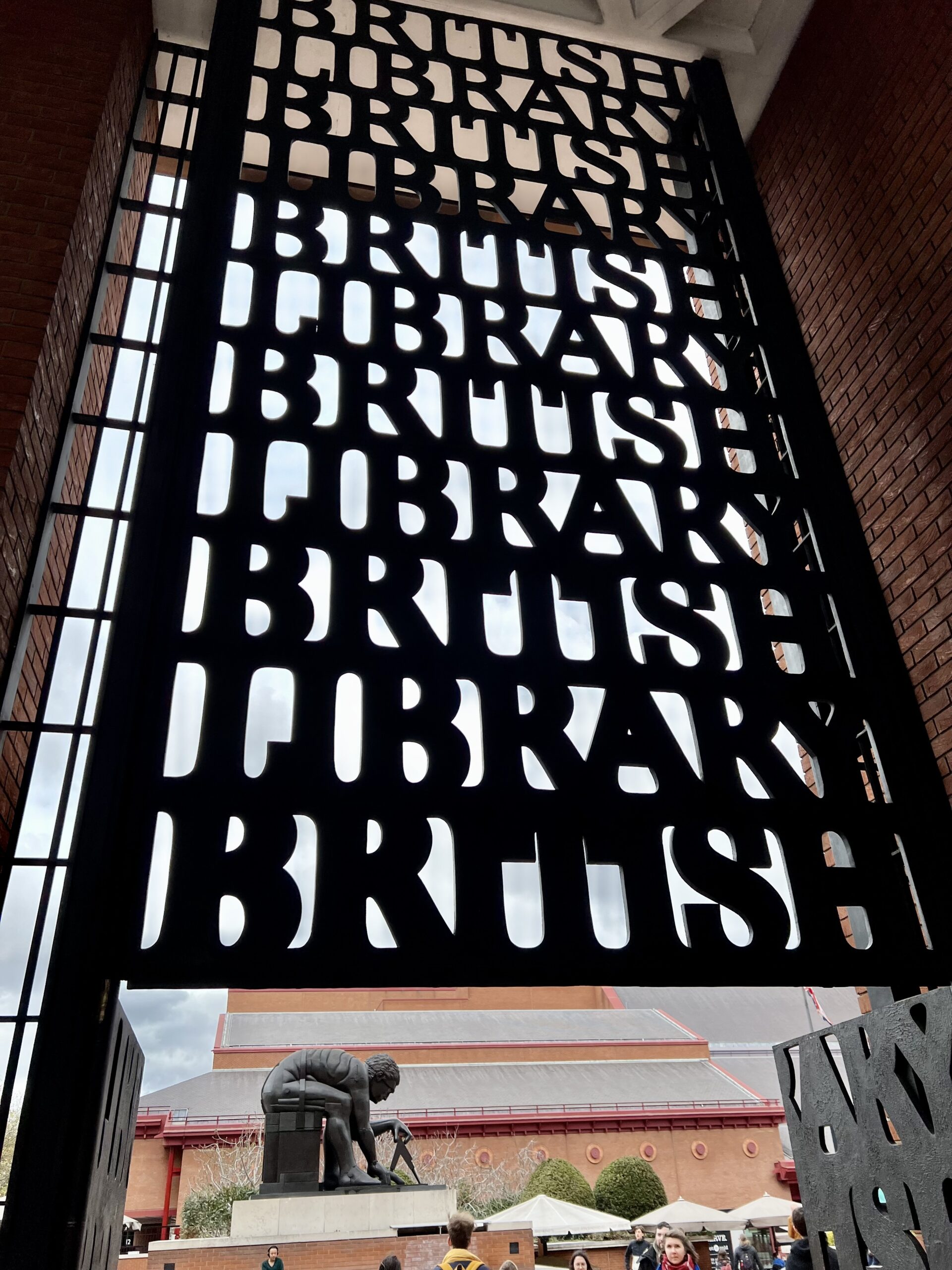 exterior british library