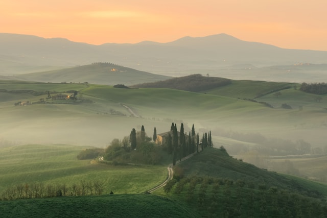 tuscany in italy