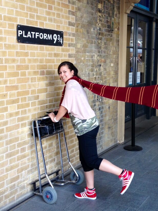 me at platform 9 3/4