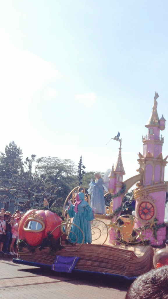 frozen in the parade