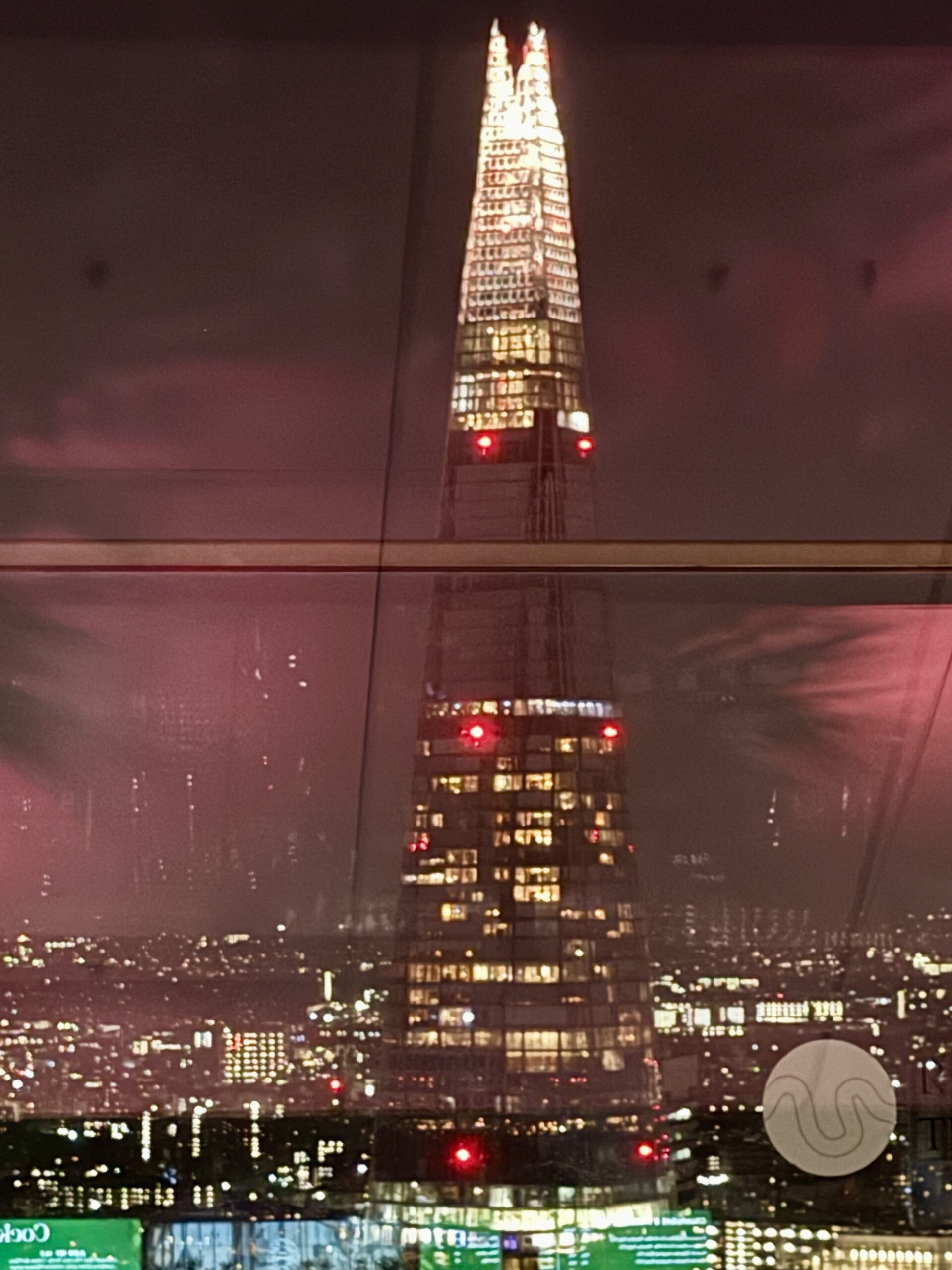 Shard at night
