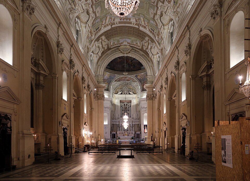 interior santa maria carmine by sailko