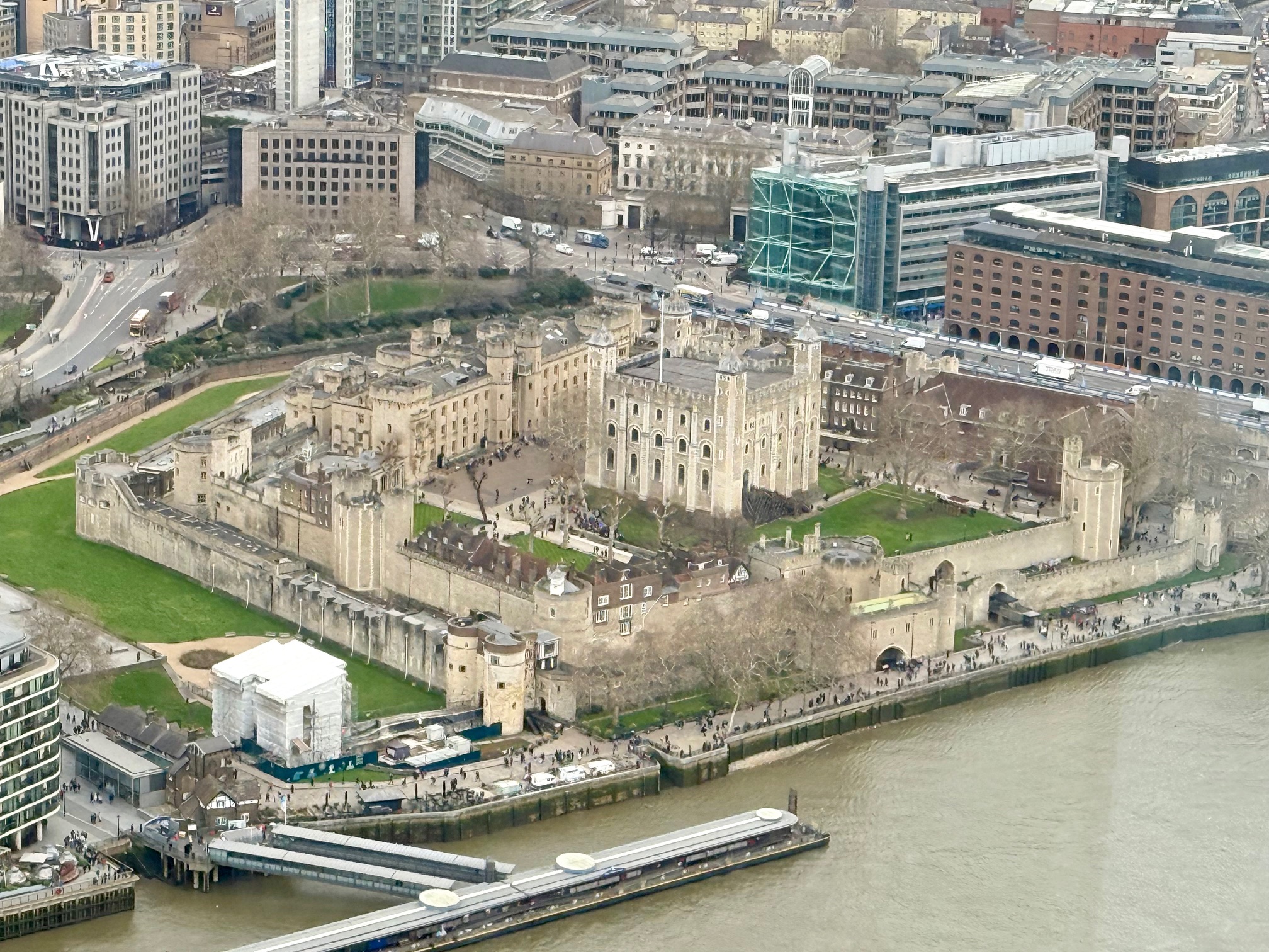 Tower of London from the Shard