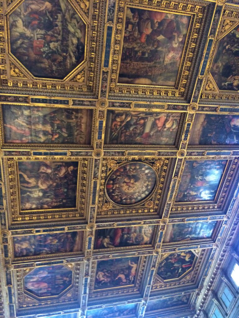 ceiling of Salone dei Cinquecento