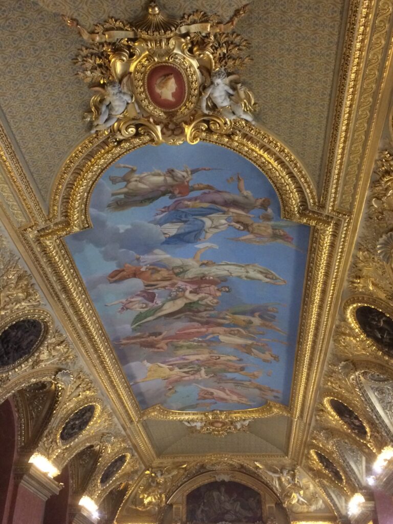 hall in the louvre