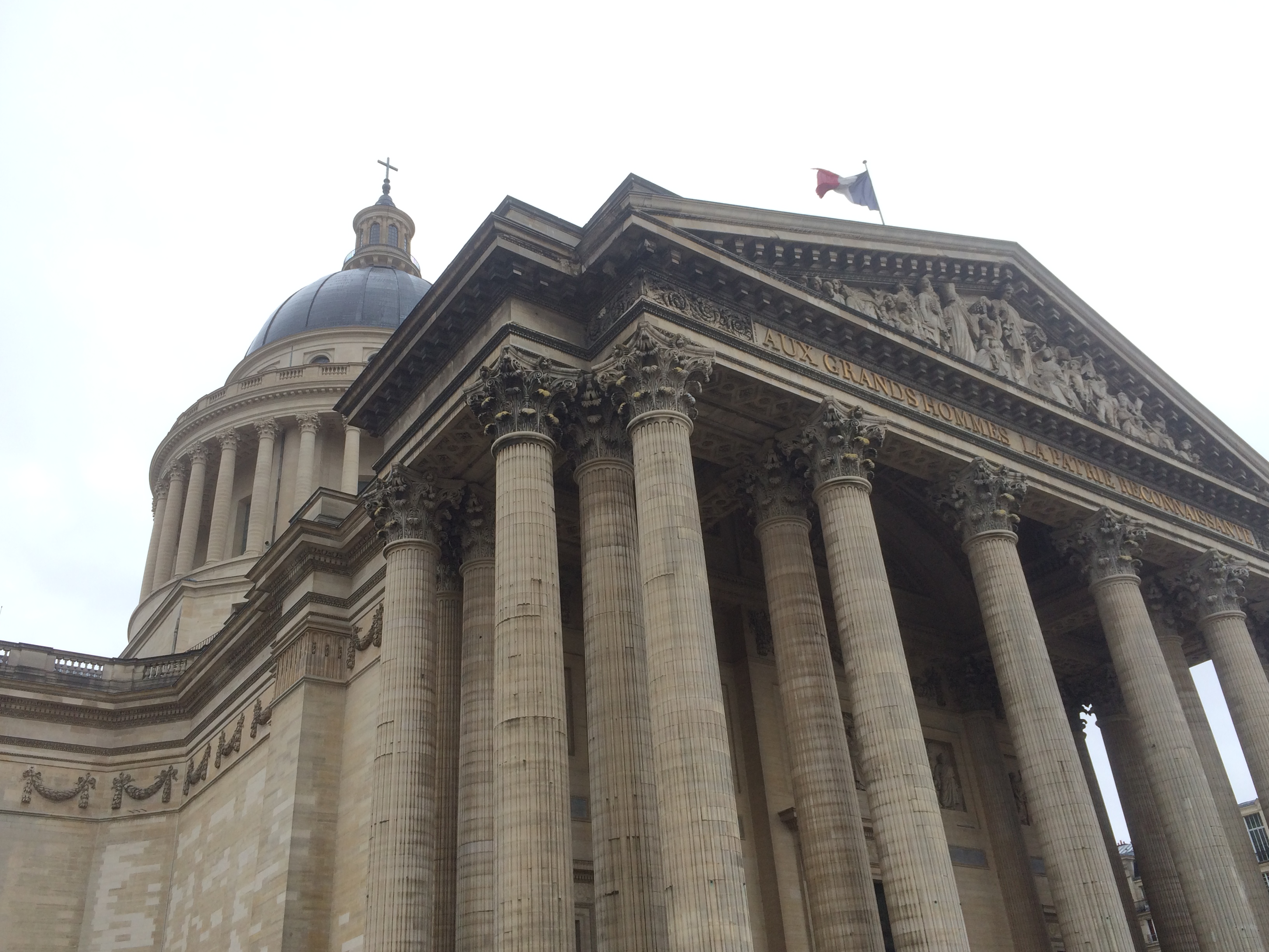 front of pantheon