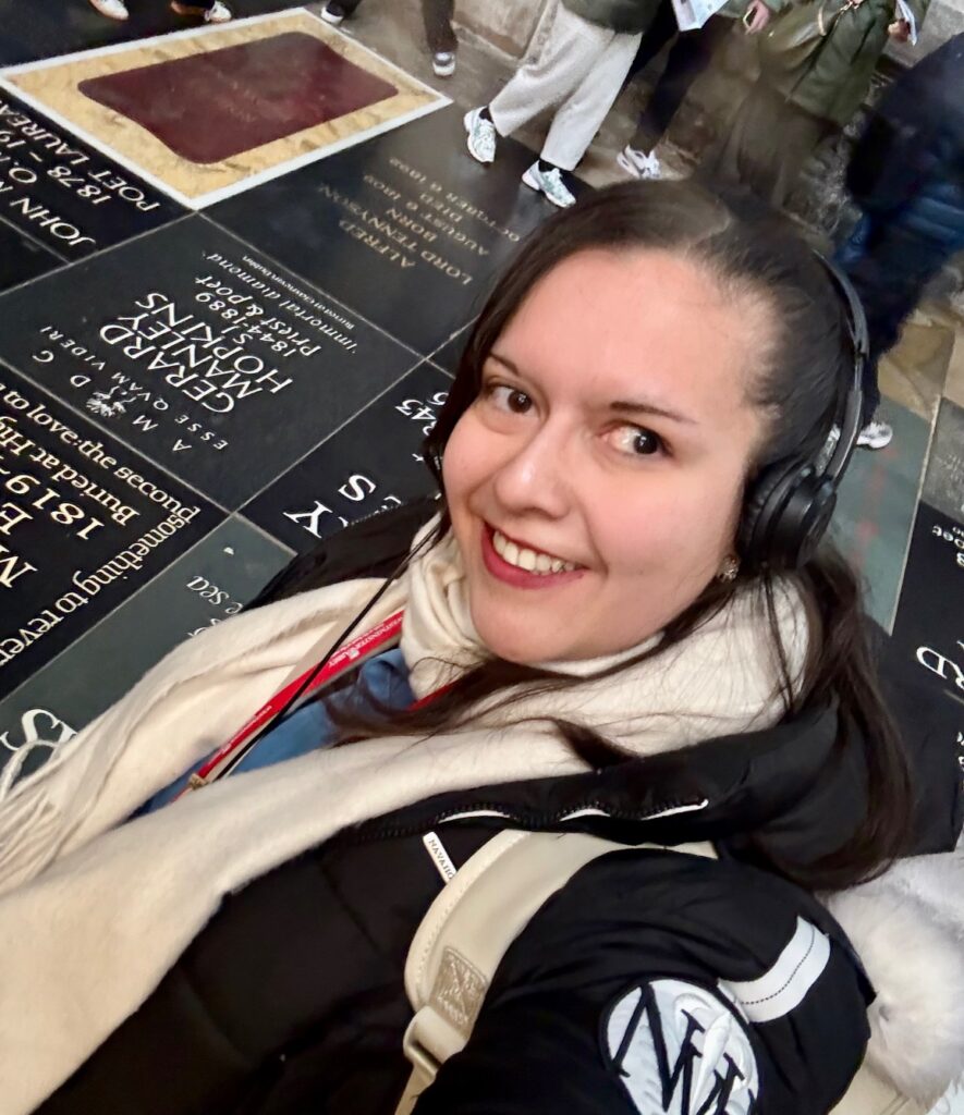 me paying respects to literary masters