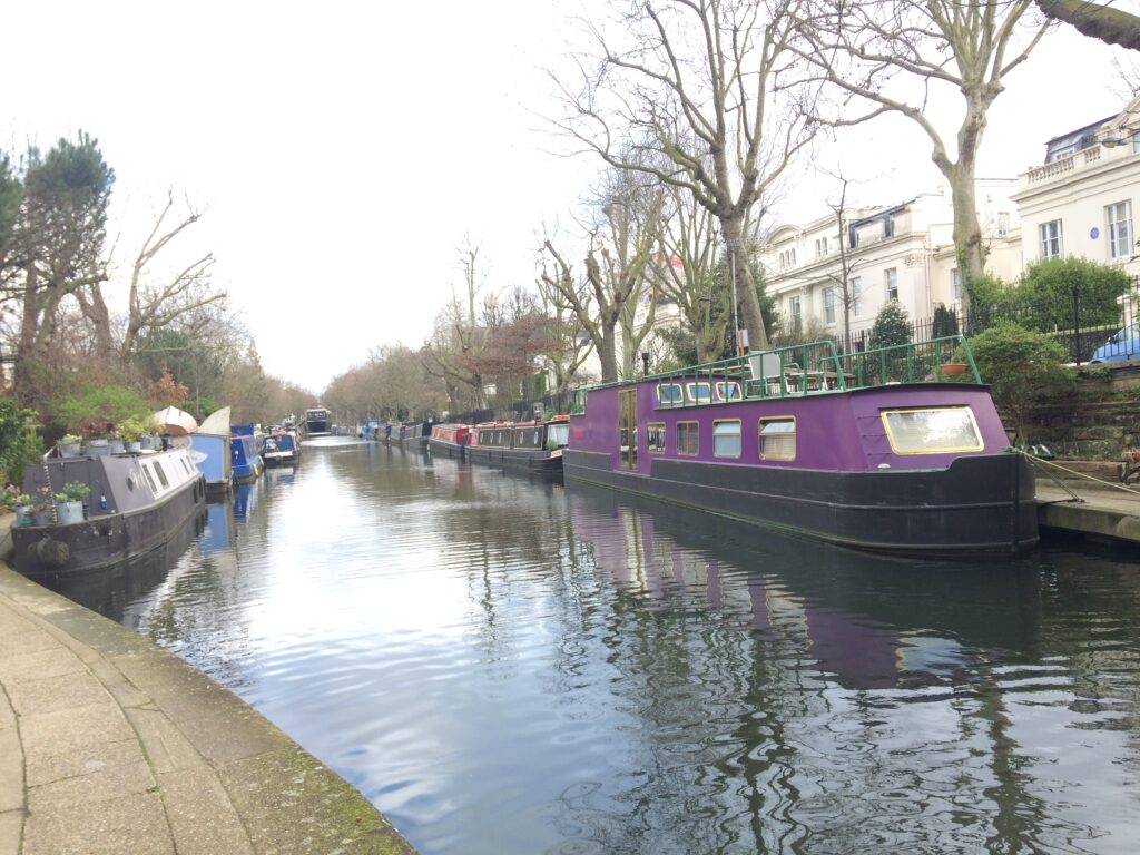 boats in little venice