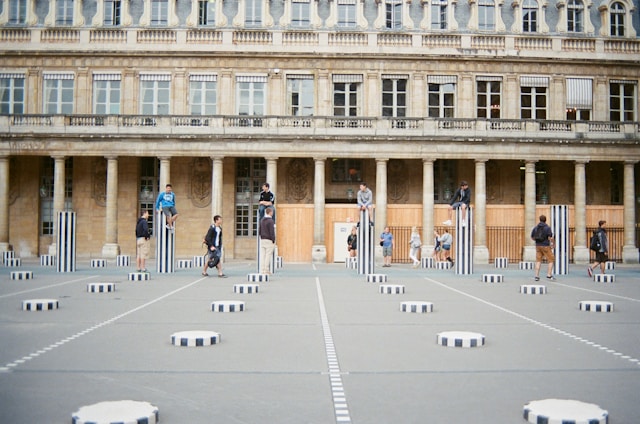 Les Deux Plateaux in de Jardin Palais Royal