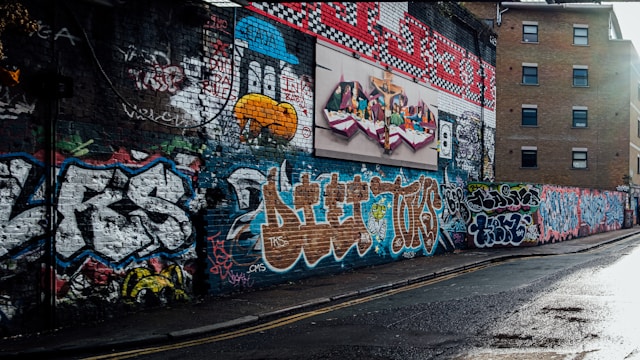 street art at shoreditch