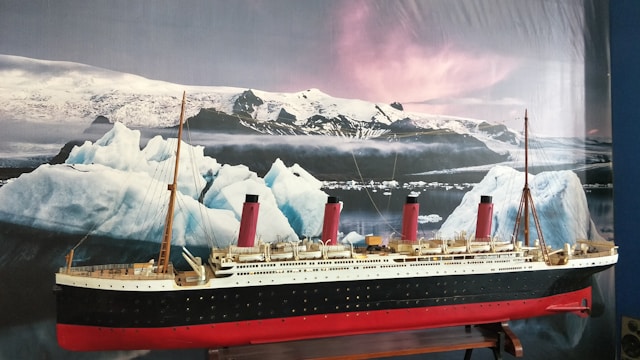 de titanic exhibition. Photo by Edwin Petrus