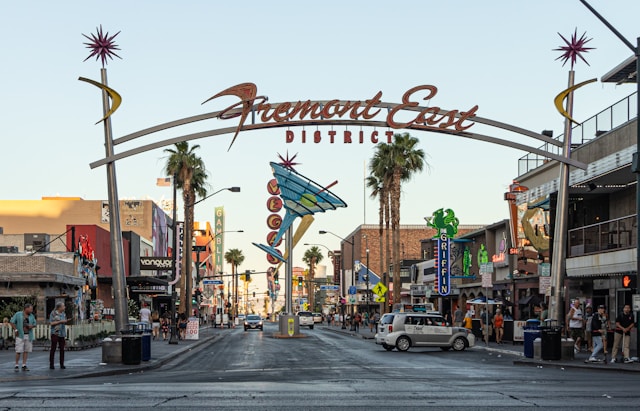 Fremont street in las vegas nevada. Photo by Jordi Vich Navarro