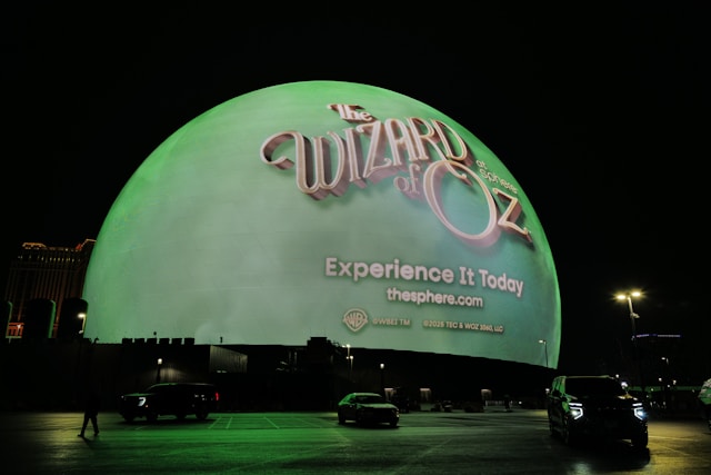 The Sphere at Las Vegas. Photos by Yuta Koike, Tom Podmore & Chuang XY.